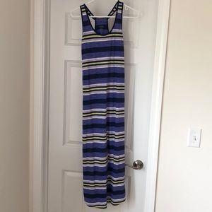 Striped maxi dress